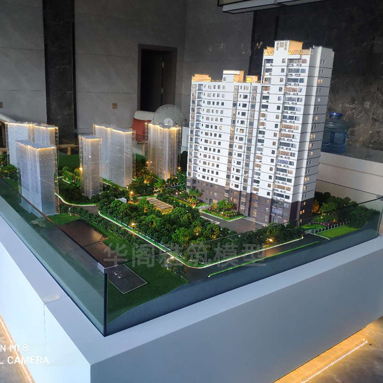 醴陵淥水家園樓盤模型